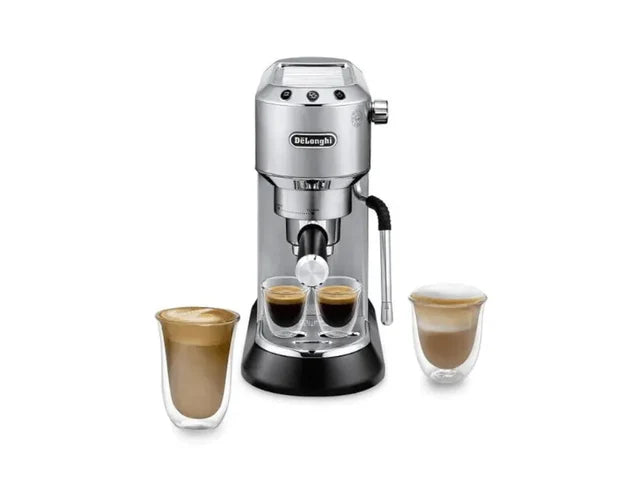 Delonghi NEW Dedica Arte Manual Espresso Coffee Maker With New Milk Frothing Function - EC885